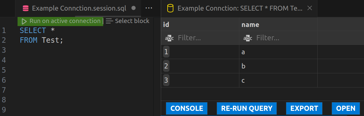 Cómo empezar a codificar SQL en VS Code