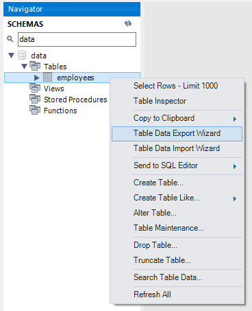 Cómo exportar datos de MySQL a un archivo CSV