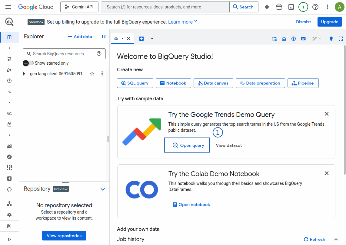 Cómo utilizar Google BigQuery 