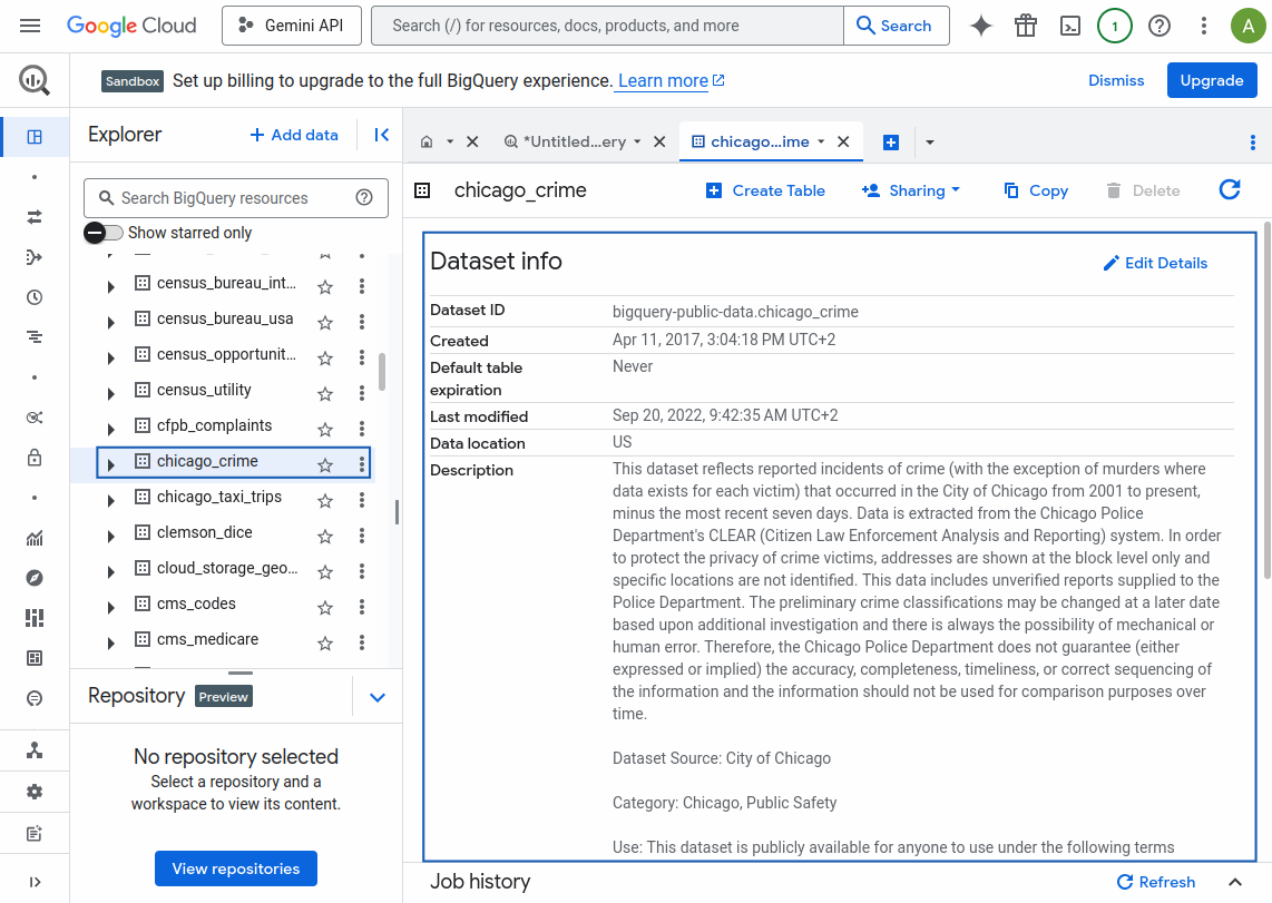 Cómo utilizar Google BigQuery 