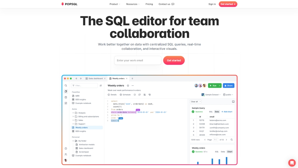 Los mejores editores SQL en línea